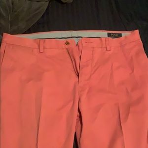 Salmon Polo Ralph Lauren pants sz 35